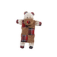 Christmas Pet Plush Chew Squeak Interactive Toy Gingerbread Man Bear Reindeer Dog Gift